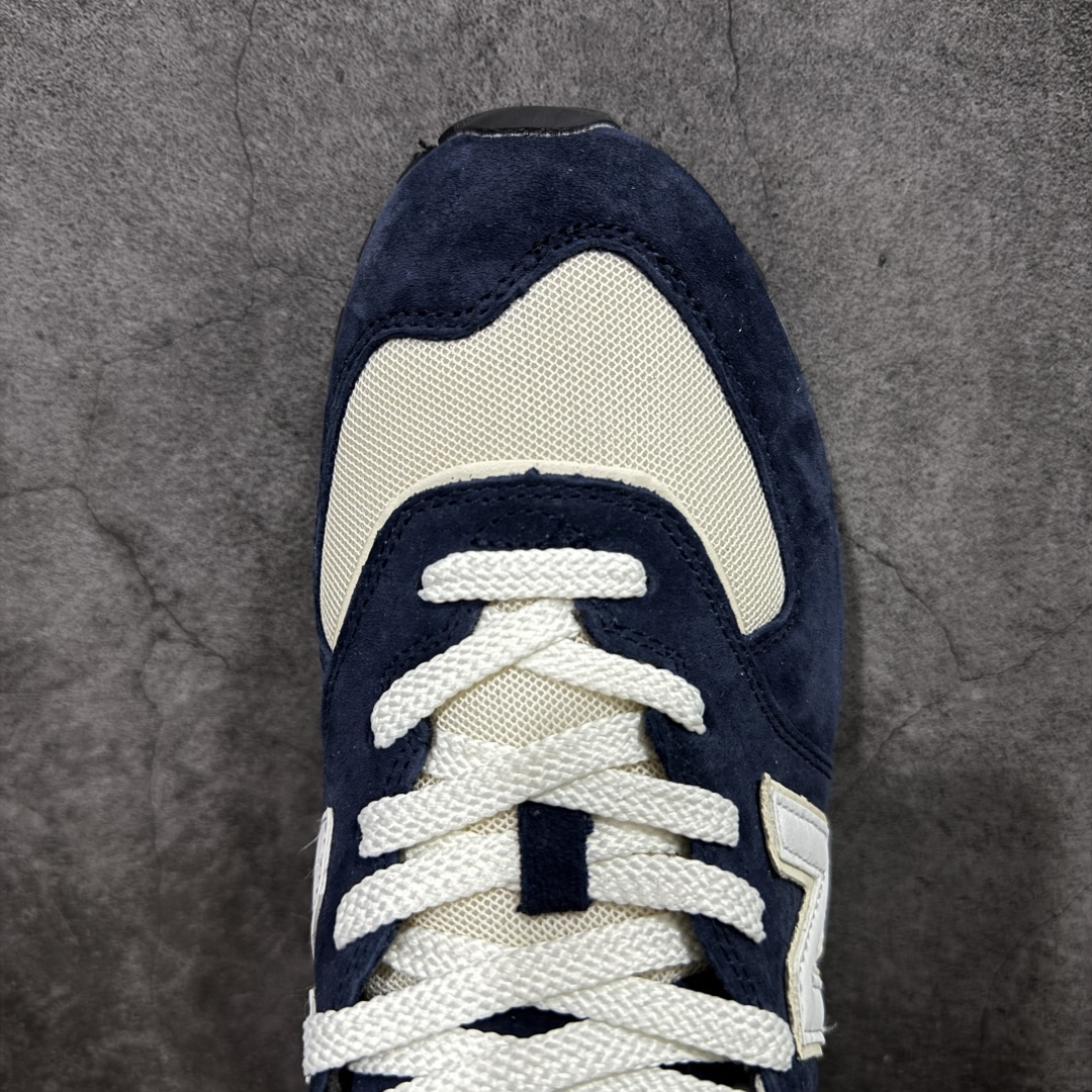 图片[5]-【公司级】New Balance NB 574蓝白色 复古运动跑步鞋 采用猪巴革组合网织物鞋面材质 全新4层组合独立私模大底 货号：U574LGRN 尺码：36 36.5 37.5 38 38.5 39 40 40.5 41.5 42 42.5 43 44 45-选品中心