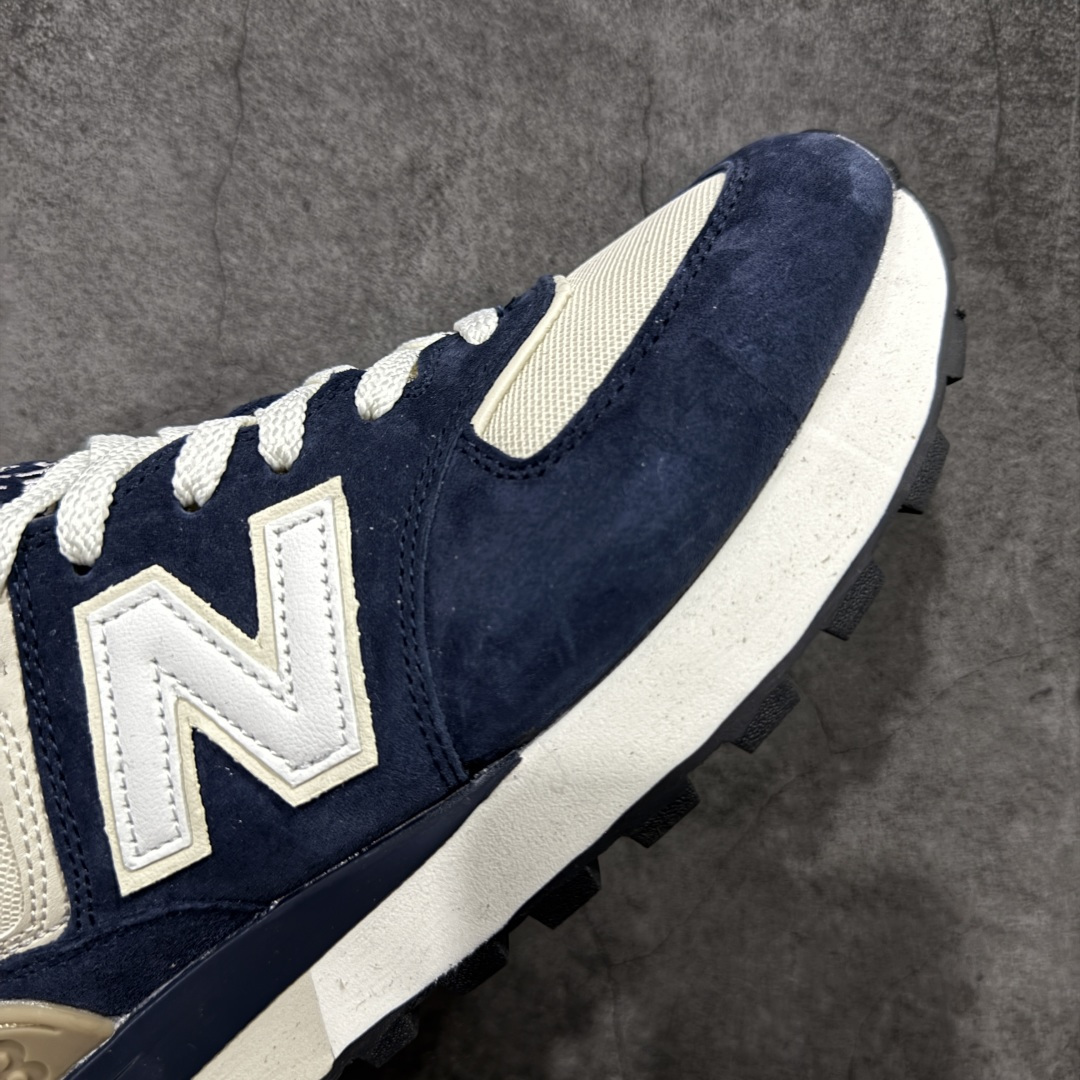 图片[6]-【公司级】New Balance NB 574蓝白色 复古运动跑步鞋 采用猪巴革组合网织物鞋面材质 全新4层组合独立私模大底 货号：U574LGRN 尺码：36 36.5 37.5 38 38.5 39 40 40.5 41.5 42 42.5 43 44 45-选品中心