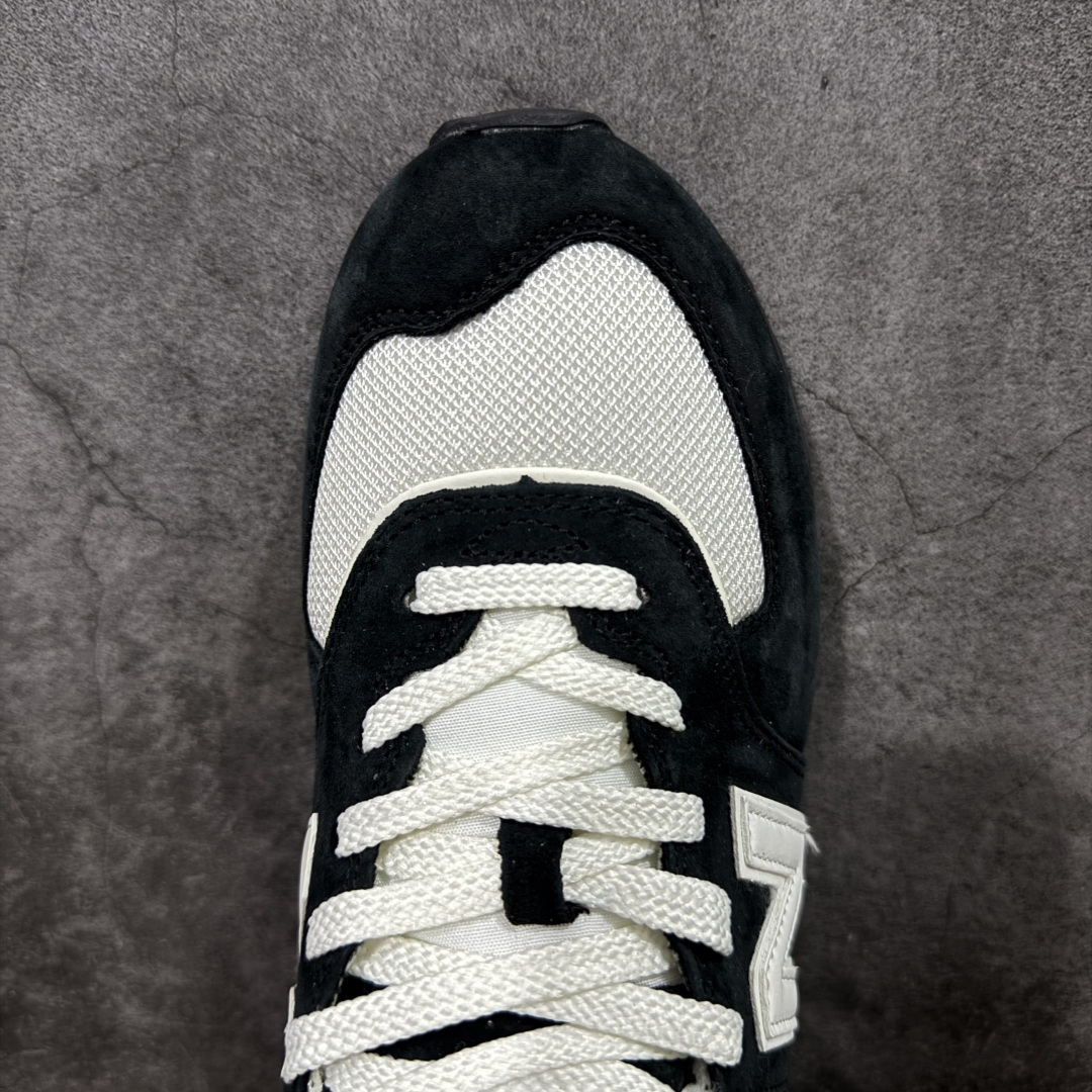 图片[5]-【公司级】New Balance NB 574黑白色 复古运动跑步鞋 采用猪巴革组合网织物鞋面材质 全新4层组合独立私模大底 货号：U574LGRA 尺码：36 36.5 37.5 38 38.5 39 40 40.5 41.5 42 42.5 43 44 45-选品中心