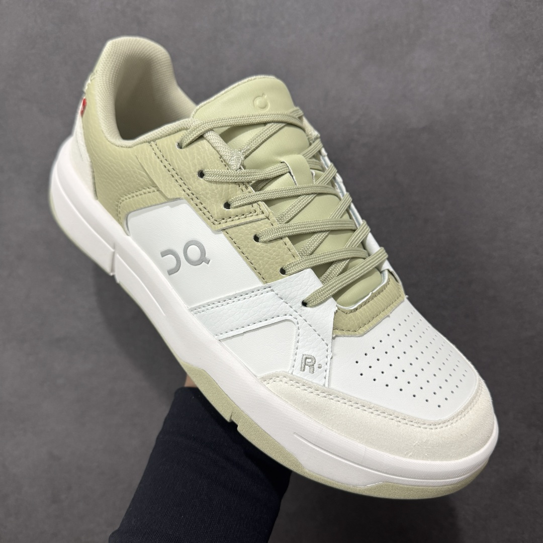 图片[3]-【公司级】THE Roger Clubhouse 费德勒 x On 昂跑 减震舒适复古休闲运动板鞋 #鞋款以网球为灵感的运动休闲鞋，大胆的复古外观与革新科技融合，助力运动生活的活力探索，让你尽享全天候舒适；多层叠加的环保人造皮革打造富有质感的鞋面，结合缝线、透气孔细节，体现恰到好处的复古美学。多款配色打破网球场的固有规则，带来焕然一新的视觉享受。 尺码：36-45 货号：3MF10544880-选品中心