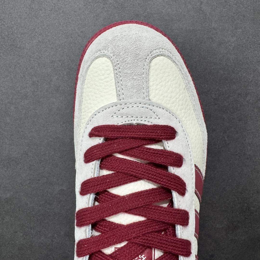 图片[8]-【定制版】2026马年限定新款定制Adidas Originals Handball Spezial ‘DIY‘定制系列 阿迪达斯 三叶草百搭低帮休闲运动板鞋 原装头层材料 用料绝不含糊 独家版型蒸餾加工帶來的是更好的视觉和脚感体验 清洁度 电绣工艺 皮料切割干净无任何毛边 细节完美 货号：JJ2621 尺码：36 36.5 37 38 38.5 39 40 40.5 41 42 42.5 43 44 45-选品中心