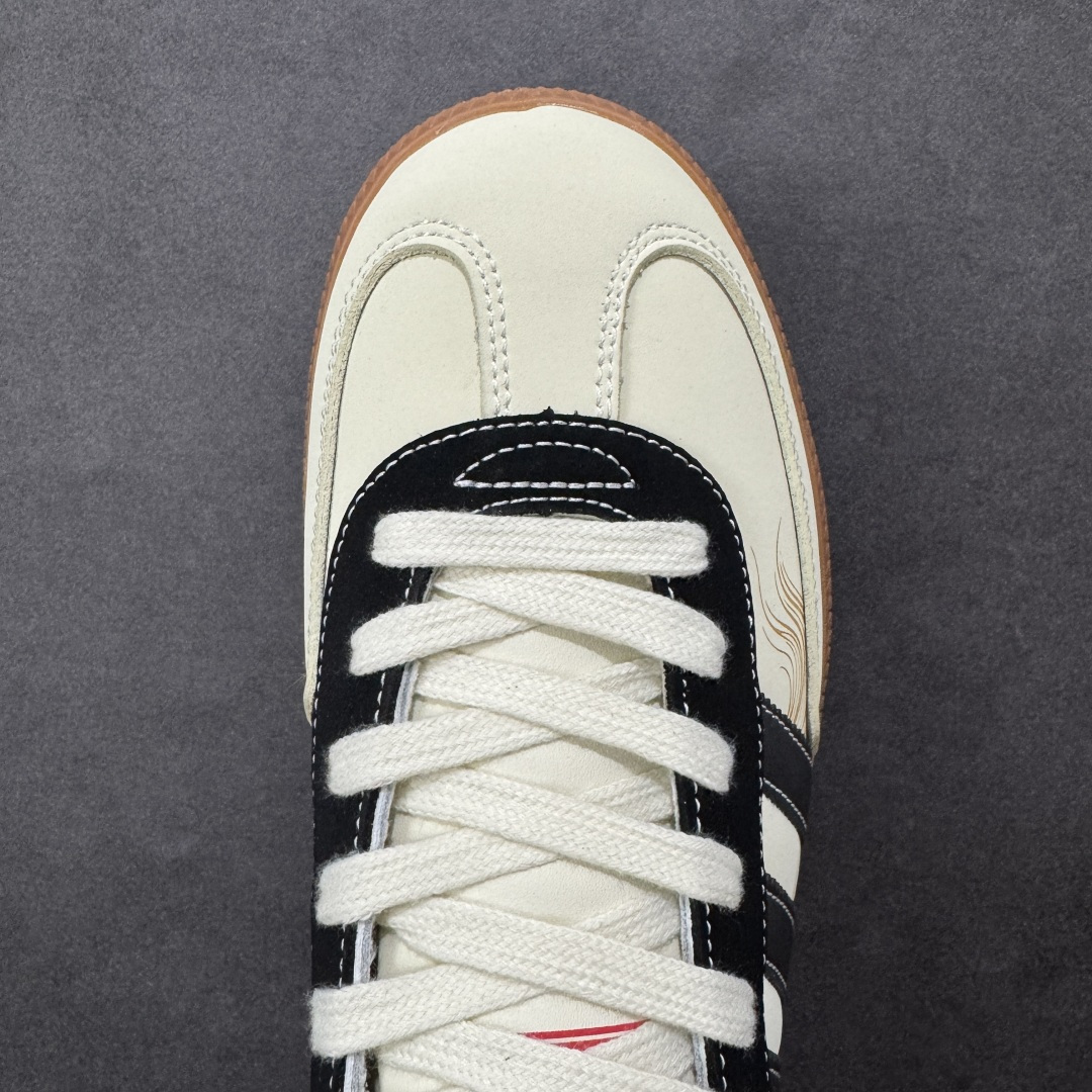 图片[8]-【定制版】2026马年限定新款定制Adidas Originals Handball Spezial ‘DIY‘定制系列 阿迪达斯 三叶草百搭低帮休闲运动板鞋 原装头层材料 用料绝不含糊 独家版型蒸餾加工帶來的是更好的视觉和脚感体验 清洁度 电绣工艺 皮料切割干净无任何毛边 细节完美 货号：JJ2622 尺码：36 36.5 37 38 38.5 39 40 40.5 41 42 42.5 43 44 45-选品中心