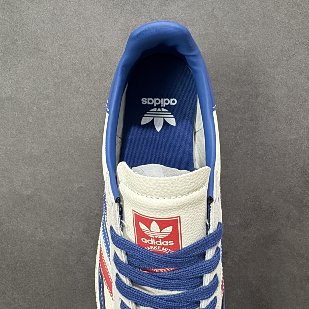 图片[7]-【定制版】2026马年限定新款定制Adidas Originals Handball Spezial ‘DIY‘定制系列 阿迪达斯 三叶草百搭低帮休闲运动板鞋 原装头层材料 用料绝不含糊 独家版型蒸餾加工帶來的是更好的视觉和脚感体验 清洁度 电绣工艺 皮料切割干净无任何毛边 细节完美 货号：JJ2618 尺码：36 36.5 37 38 38.5 39 40 40.5 41 42 42.5 43 44 45-选品中心