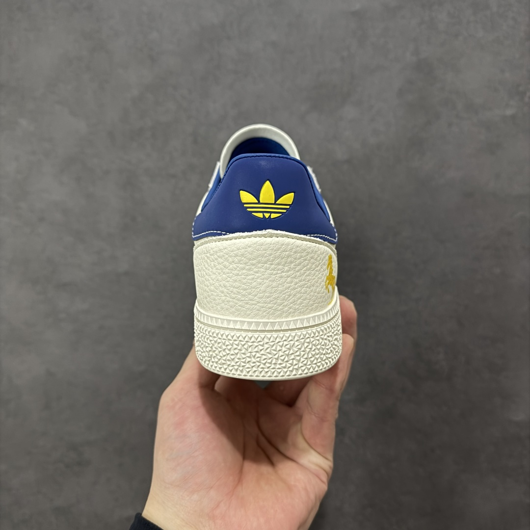 图片[4]-【定制版】2026马年限定新款定制Adidas Originals Handball Spezial ‘DIY‘定制系列 阿迪达斯 三叶草百搭低帮休闲运动板鞋 原装头层材料 用料绝不含糊 独家版型蒸餾加工帶來的是更好的视觉和脚感体验 清洁度 电绣工艺 皮料切割干净无任何毛边 细节完美 货号：JJ2618 尺码：36 36.5 37 38 38.5 39 40 40.5 41 42 42.5 43 44 45-选品中心