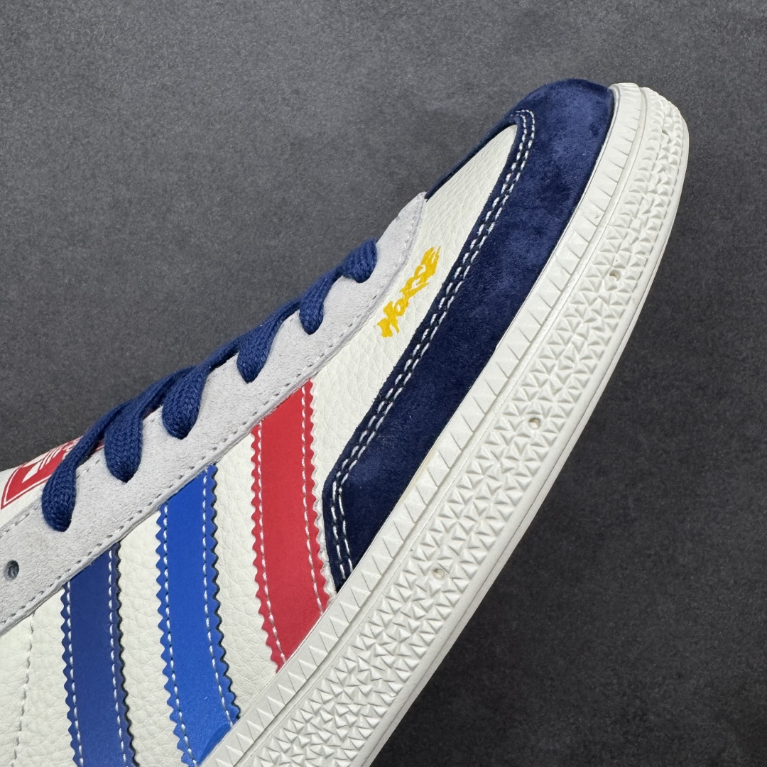 图片[5]-【定制版】2026马年限定新款定制Adidas Originals Handball Spezial ‘DIY‘定制系列 阿迪达斯 三叶草百搭低帮休闲运动板鞋 原装头层材料 用料绝不含糊 独家版型蒸餾加工帶來的是更好的视觉和脚感体验 清洁度 电绣工艺 皮料切割干净无任何毛边 细节完美 货号：JJ2618 尺码：36 36.5 37 38 38.5 39 40 40.5 41 42 42.5 43 44 45-选品中心