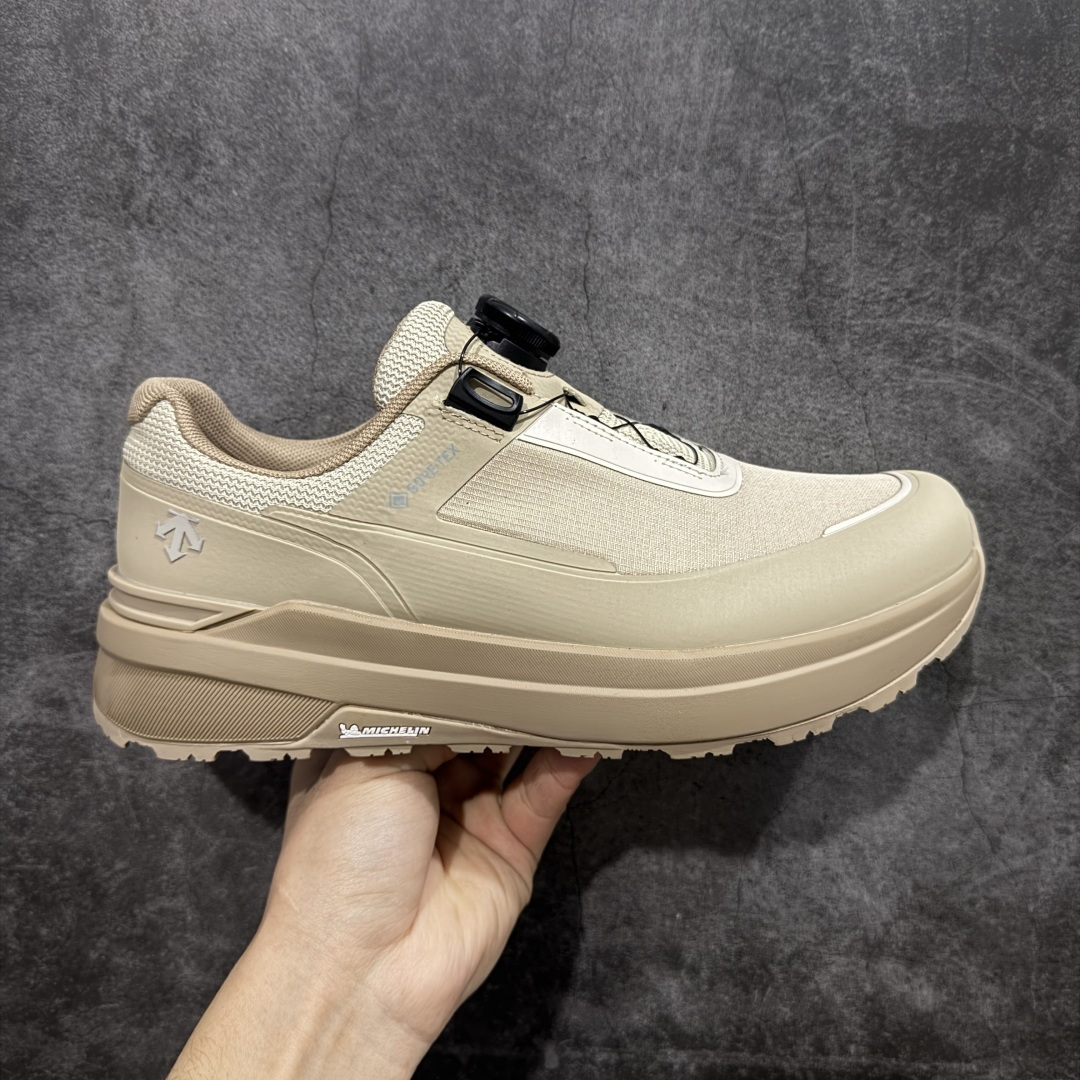 【正确版】DESCENTE BOA Dualis GTX迪桑特轻盈缓震皮鞋面时尚休闲运动覆盖防水男子越野跑鞋 官方同步 正确细节 正确灰色标 正确米其林大底 区别市场错版 尺码： 36-45-选品中心