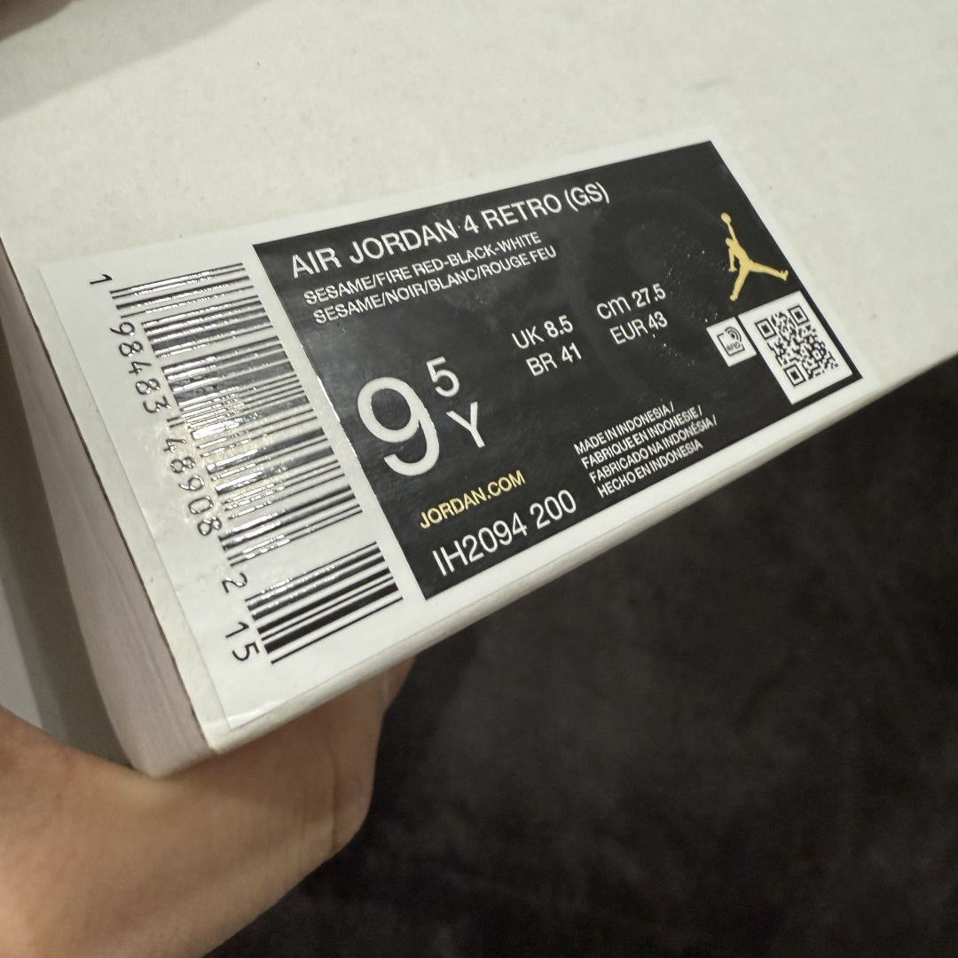 图片[10]-【纯原KZ版】Air Jordan AJ4 Retro 卡其黑 工厂全新出货 全新品质 原来的货都没了 懂得都懂 原楦原纸板同源开发 完美呈现乔4的版型 内侧正确双色网格 还原细节 正确气垫颜色 正确网格工艺 正确拉帮工艺 全鞋原装材料制作 原档案原模具打造 货号：IH2094 200 尺码：36-48.5-选品中心