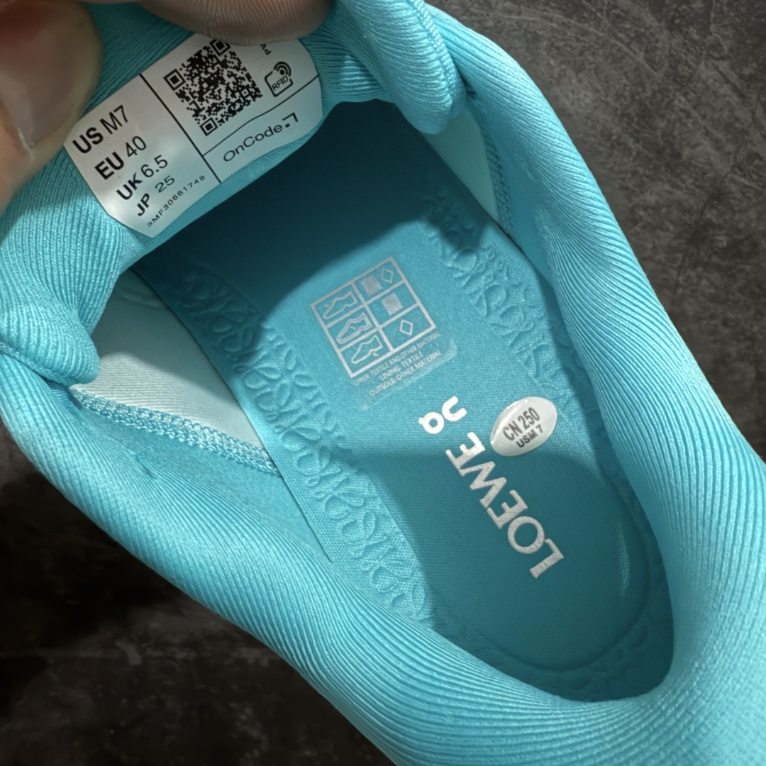图片[7]-【莞产顶级】LOEWE罗意威 x ON昂跑 联名款 Cloudsolo系列 •原鞋一致橡胶底 原版高弹MD 加爆米花料 •正确后跟小蛮腰 •Logo立体有光泽度 •正确鞋头饱满立体 •鞋舌TPU立体高频 •正确鞋面网布多层厚实材料 •后跟织带高频立体 织带上浆加硬 •正确鞋带头滴胶柔软 •正确鞋垫前薄后厚有弹性（欧奈斯材料，非普通海玻璃） 尺码：36 36.5 37 37.5 38 38.5 39 40 40.5 41 42 42.5 43 44 44.5 45 46（真半码）-选品中心