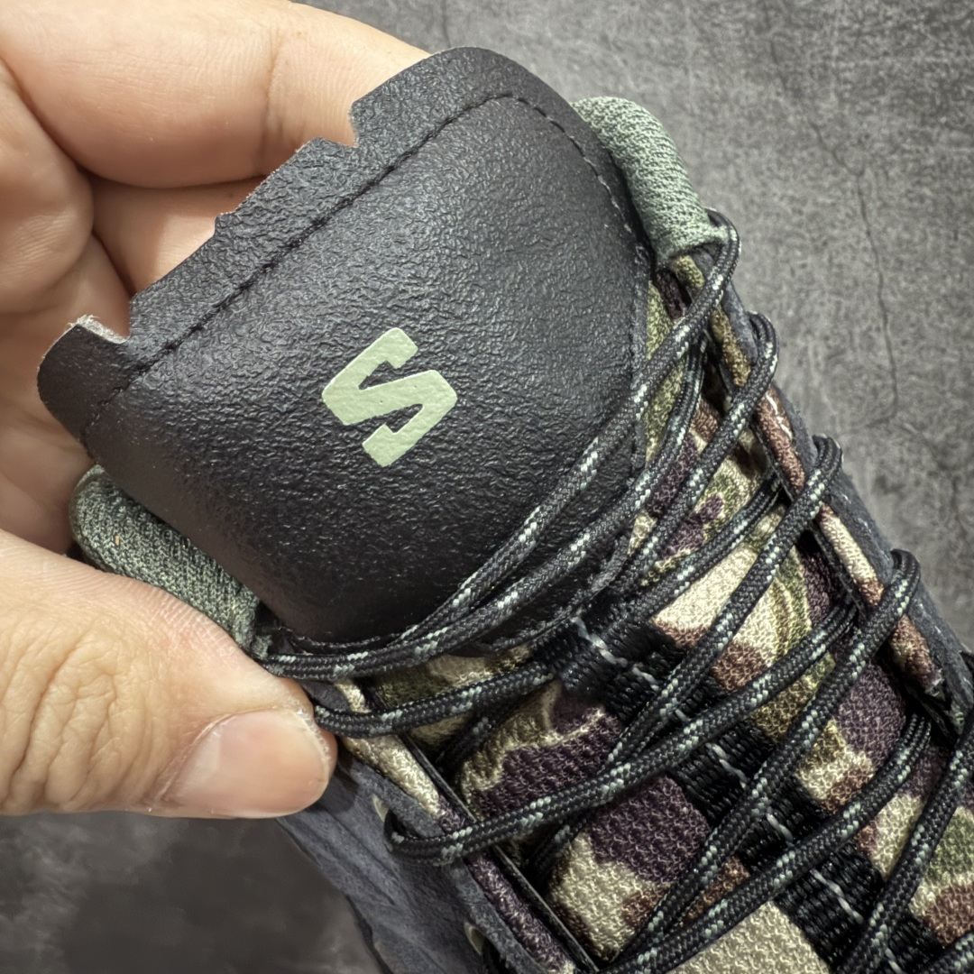 图片[6]-【GX纯原】SALOMON萨洛蒙 X-ALP Carhartt WIP 舒适贴合 登山徒步鞋 男女同款 黑色 491655 原版购入开发 做货 这款由MM6全新演绎的X-AIp专注于其空气动力学的外观上，标志性白色与奶油色带来都市风格 鞋舌上的MM6 数字标志就像一枚手工印章，与SALOMON大胆而高科技的LOGO相得益彰 另一双则以纯粹的黑色打造，突出富质感的细节，标志性运动鞋被提炼为新的都市经典 为 SALOMON带来静谧气息 配送专柜精美包装 面料： 原版进口牛皮+透气网面 内里：原版进口透气网里 鞋底：原版开模防滑橡胶大底 底厚：4CM 尺码： 36 36.5 37.5 38 38.5 39 40 440.5 41 42 42.5 43 44 44.5 45 46-选品中心