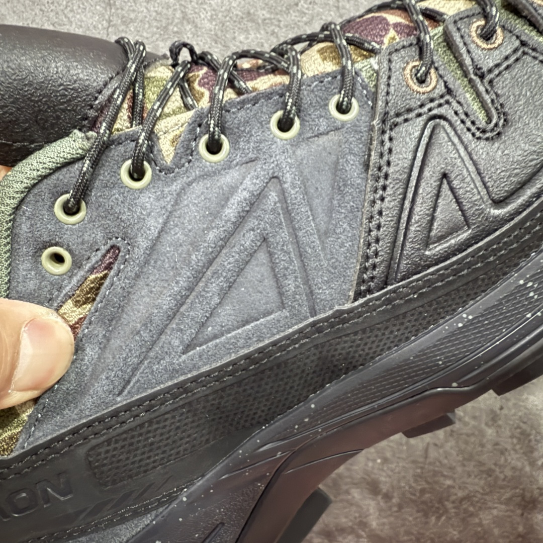 图片[3]-【GX纯原】SALOMON萨洛蒙 X-ALP Carhartt WIP 舒适贴合 登山徒步鞋 男女同款 黑色 491655 原版购入开发 做货 这款由MM6全新演绎的X-AIp专注于其空气动力学的外观上，标志性白色与奶油色带来都市风格 鞋舌上的MM6 数字标志就像一枚手工印章，与SALOMON大胆而高科技的LOGO相得益彰 另一双则以纯粹的黑色打造，突出富质感的细节，标志性运动鞋被提炼为新的都市经典 为 SALOMON带来静谧气息 配送专柜精美包装 面料： 原版进口牛皮+透气网面 内里：原版进口透气网里 鞋底：原版开模防滑橡胶大底 底厚：4CM 尺码： 36 36.5 37.5 38 38.5 39 40 440.5 41 42 42.5 43 44 44.5 45 46-选品中心