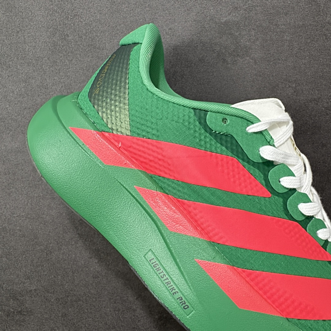 图片[9]-【公司级】Adidas Adizero Evo SL 2 阿迪超轻透气缓震跑鞋 #以令人难以置信的138克重量，刷新了跑鞋轻量化的记录，阿迪在材料科学和工艺技术上的深厚积累。 #全新鞋款采用Lightweight Upper材料，让穿着者几乎能够体验到一种\”裸足\”的感觉 货号： JQ4440 尺码：36 36.5 37 38 38.5 39 40 40.5 41 42 42.5 43 44 44.5 45-选品中心