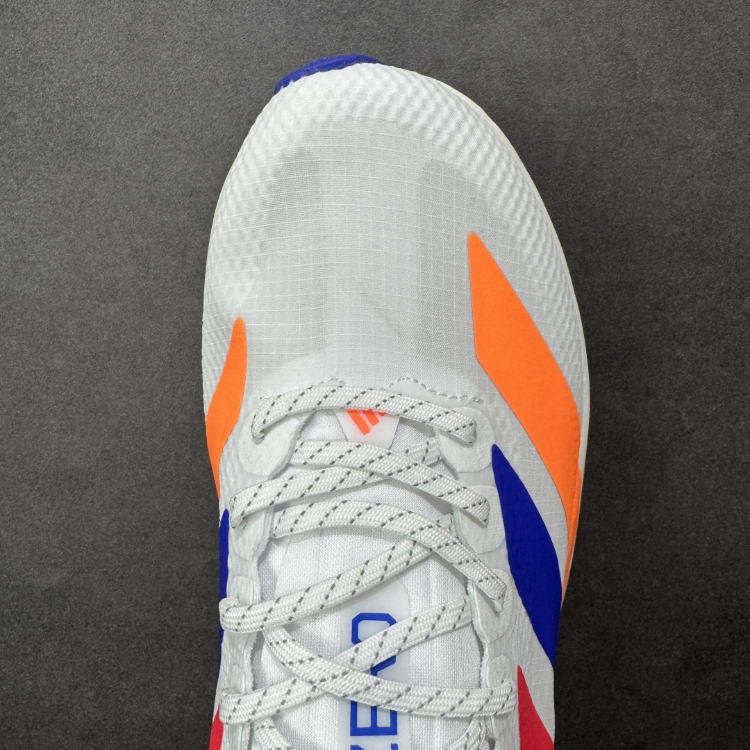 图片[8]-【公司级】Adidas Adizero Evo SL 2 阿迪超轻透气缓震跑鞋 #以令人难以置信的138克重量，刷新了跑鞋轻量化的记录，阿迪在材料科学和工艺技术上的深厚积累。 #全新鞋款采用Lightweight Upper材料，让穿着者几乎能够体验到一种\”裸足\”的感觉 货号： KI4454 尺码：36 36.5 37 38 38.5 39 40 40.5 41 42 42.5 43 44 44.5 45-选品中心