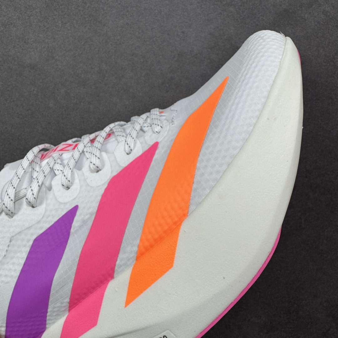 图片[5]-【公司级】Adidas Adizero Evo SL 2 阿迪超轻透气缓震跑鞋 #以令人难以置信的138克重量，刷新了跑鞋轻量化的记录，阿迪在材料科学和工艺技术上的深厚积累。 #全新鞋款采用Lightweight Upper材料，让穿着者几乎能够体验到一种\”裸足\”的感觉 货号： KI4450 尺码：36 36.5 37 38 38.5 39 40 40.5 41 42 42.5 43 44 44.5 45-选品中心