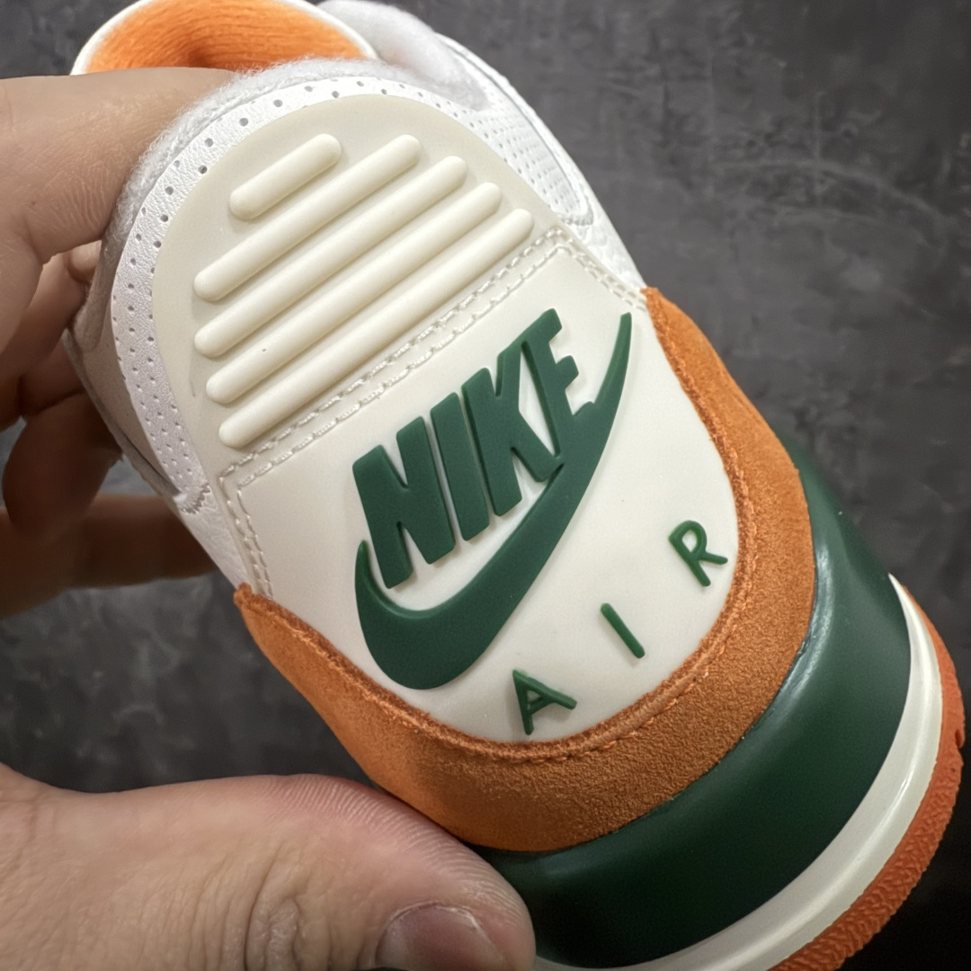 图片[2]-【XP纯原】Solefly x Air Jordan 3 Retro \”Miami\” 迈阿密联名 白绿橙 AJ3 乔丹3代 aj3 乔3 白绿橙 乔丹篮球鞋系列 迈阿密鞋店Solefly和Jordan Brandb再次联手，打造全新的Air Jordan 3联名款，设计灵感源于主理人Carlos Prieto的家族从古巴到迈阿密的移民故事，橙绿配色不仅呼应迈阿密飓风队，更象征着活力与传承。鞋身以白色皮革为基底，搭配绿色麂皮鞋头与橙色麂皮后跟，质感高级又复古；鞋舌上Jumpmman Logo采用绿色点缀，中底采用做旧奶油色，搭配橙色橡胶外底，瞬间拉回80年代氛围；鞋后跟拉片下的SoleFly浮雕Logo与Nike Air标志，彩蛋是鞋舌绣有\”Sunshine State\”和\”Miami\”字样，彩蛋十足！鞋盒还将SF与店铺所在地区佛罗里达州的地图结合在一起，突显本次联名的专属身份。 货号：IF4491-100（2025.12.01发售） 货号：IO1752-100 尺码： 40 40.5 41 42 42.5 43 44 44.5 45 46 47.5-选品中心