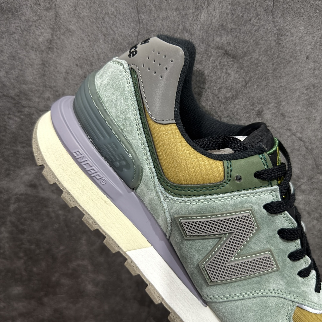 图片[7]-【公司级】New Balance NB 574 x 石头岛 复古运动跑步鞋 采用猪巴革组合网织物鞋面材质 全新4层组合独立私模大底 货号：U574LGTN 尺码：36 36.5 37.5 38 38.5 39 40 40.5 41.5 42 42.5 43 44 45-选品中心