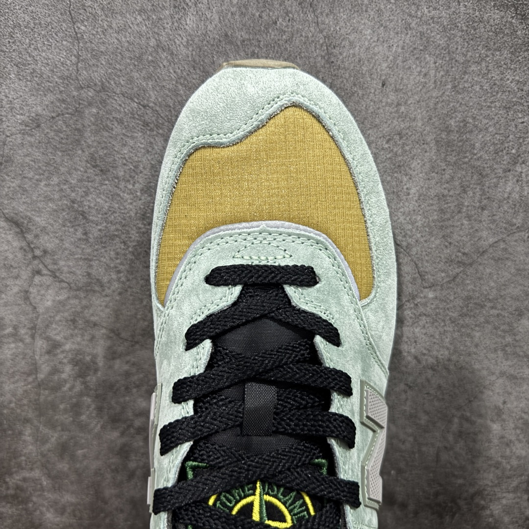 图片[5]-【公司级】New Balance NB 574 x 石头岛 复古运动跑步鞋 采用猪巴革组合网织物鞋面材质 全新4层组合独立私模大底 货号：U574LGTN 尺码：36 36.5 37.5 38 38.5 39 40 40.5 41.5 42 42.5 43 44 45-选品中心