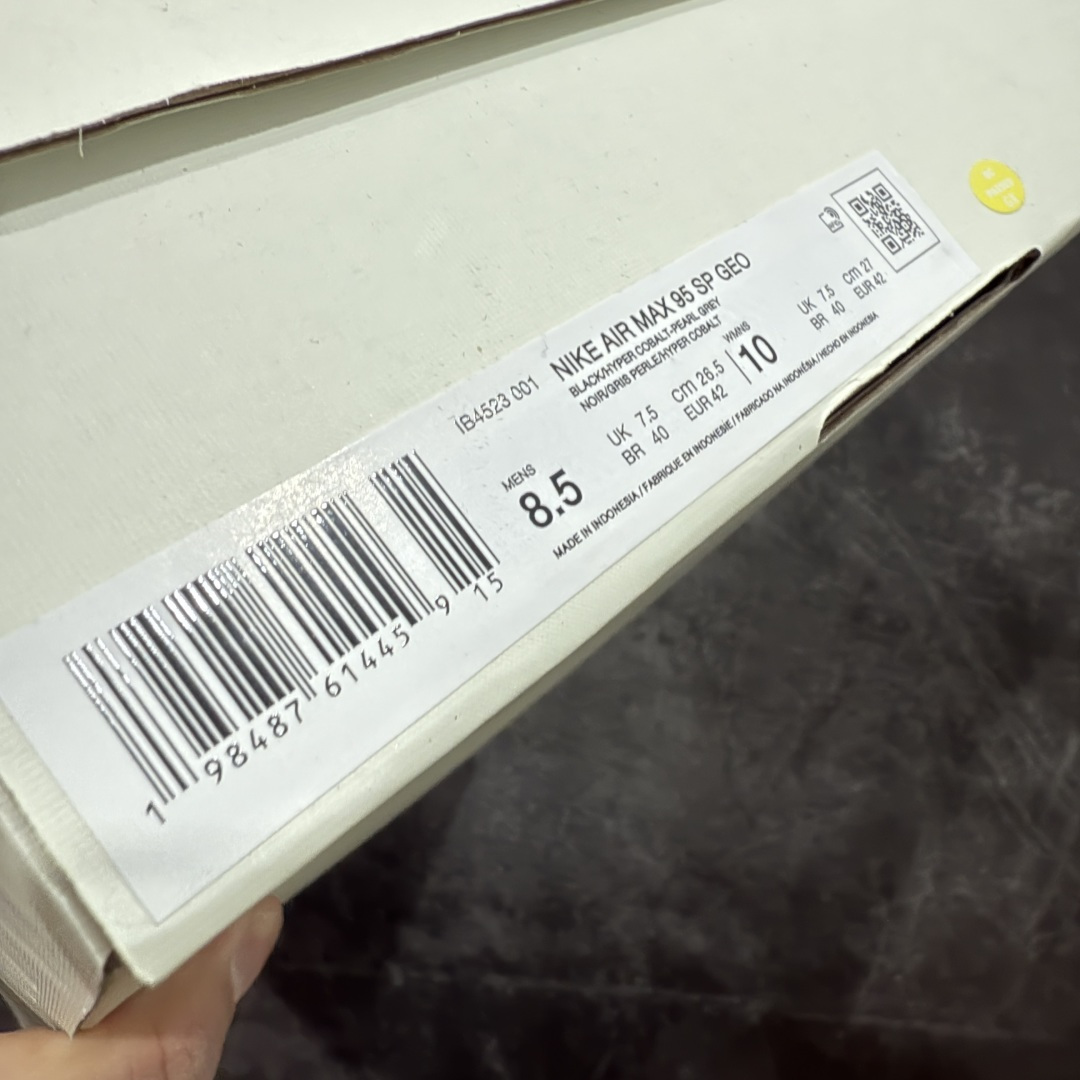 图片[10]-【GX纯原】UNDEFEATED x Nike Air Max 95 OG Big Bubble 灰蓝 货号：IB4523-001 外贸顶级专供 区别先行版 全部配色原鞋原尺码开发生产 极致还原 全部原厂材料一比一打造 一眼ZP既视感 欢迎对比市场版本 尺码：40 40.5 41 42 42.5 43 44 44.5 45 46 46.5 47.5 48 48.5-选品中心
