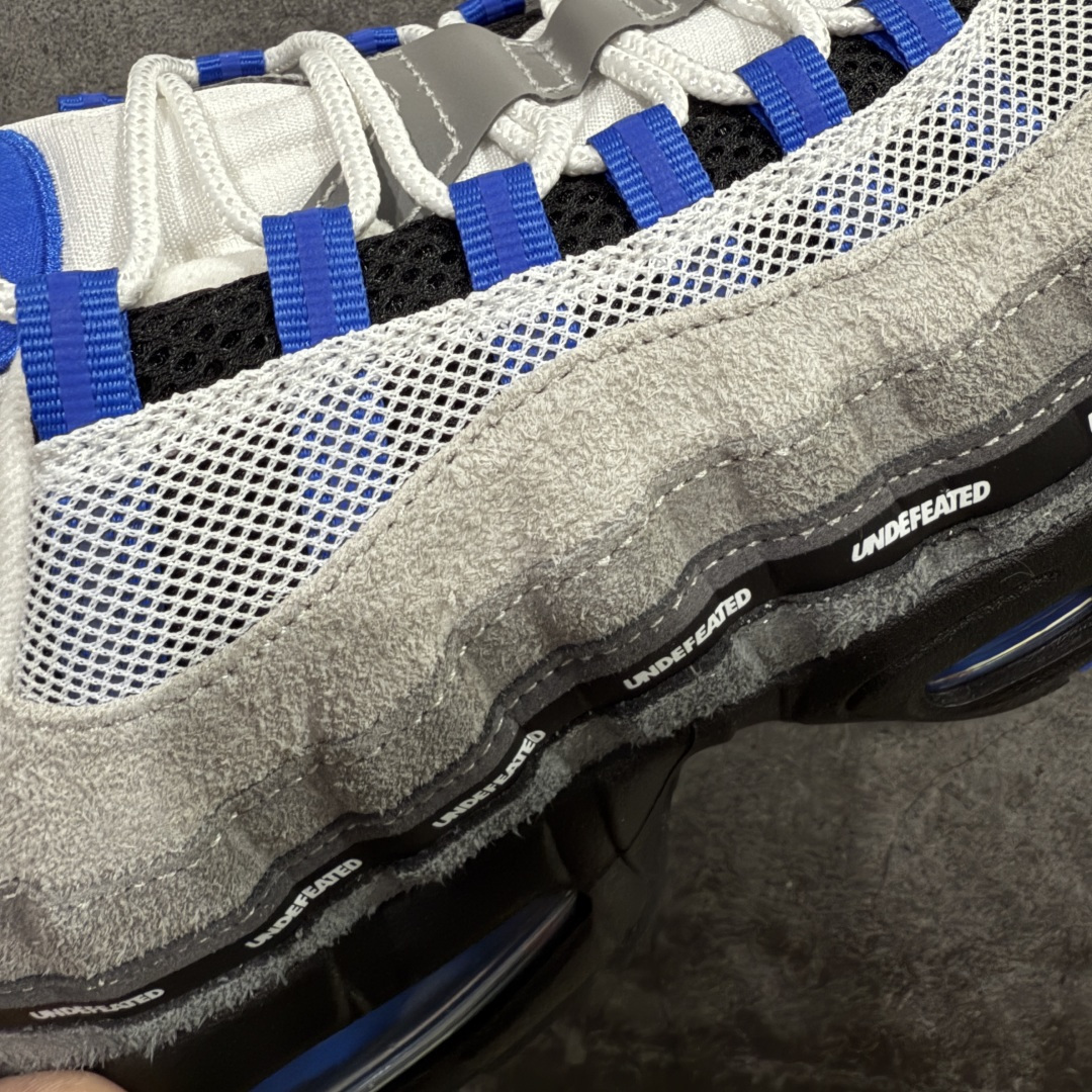 图片[3]-【GX纯原】UNDEFEATED x Nike Air Max 95 OG Big Bubble 灰蓝 货号：IB4523-001 外贸顶级专供 区别先行版 全部配色原鞋原尺码开发生产 极致还原 全部原厂材料一比一打造 一眼ZP既视感 欢迎对比市场版本 尺码：40 40.5 41 42 42.5 43 44 44.5 45 46 46.5 47.5 48 48.5-选品中心