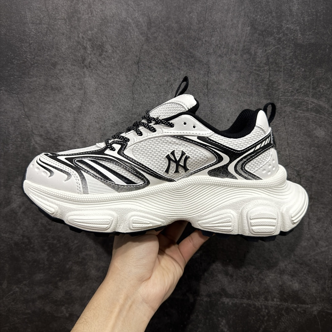 图片[2]-【纯原版】MLB Winner Chunky 2026 新款 NY百搭舒适休闲潮流运动厚底增高 防滑耐磨 低帮 老爹鞋 男女同款 潮流厚底时尚街头赛博皮面老爹鞋 MLB官方同步出货 虞书欣等众多潮流明星同款 高弹双层MD大底 原楦原档案数据开发版型（完美鞋头弧度/后套收口效果🆚市面文案版本‼️） 原厂立体填充鞋舌海绵 中底注胶孔原数据开发模具大底原厂转印标市面上唯一纯原版本 原材料打造 内增高6cm 原厂1：1模具开发 原厂进口纳米材质 原厂 全套手提袋 原盒雷射防伪标包装 天猫订单品质 官网尺码：35 36 36.5 37.5 38 38.5 39 40 40.5 41 42 42.5 43 44 45-选品中心