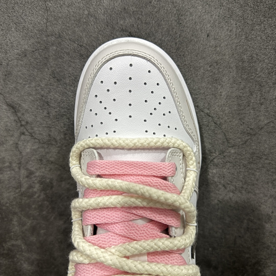 图片[5]-【YC纯原】 NK Dunk Low低帮定制配色唯美花园 米白灰 货号：DD1391 100 尺码：35.5 36 36.5 37 37.5 38 38.5 39 40-选品中心