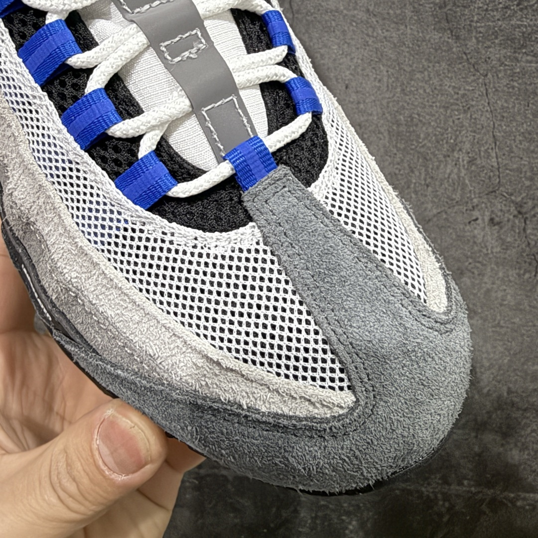 图片[4]-【GX纯原】UNDEFEATED x Nike Air Max 95 OG Big Bubble 灰蓝 货号：IB4523-001 外贸顶级专供 区别先行版 全部配色原鞋原尺码开发生产 极致还原 全部原厂材料一比一打造 一眼ZP既视感 欢迎对比市场版本 尺码：40 40.5 41 42 42.5 43 44 44.5 45 46 46.5 47.5 48 48.5-选品中心