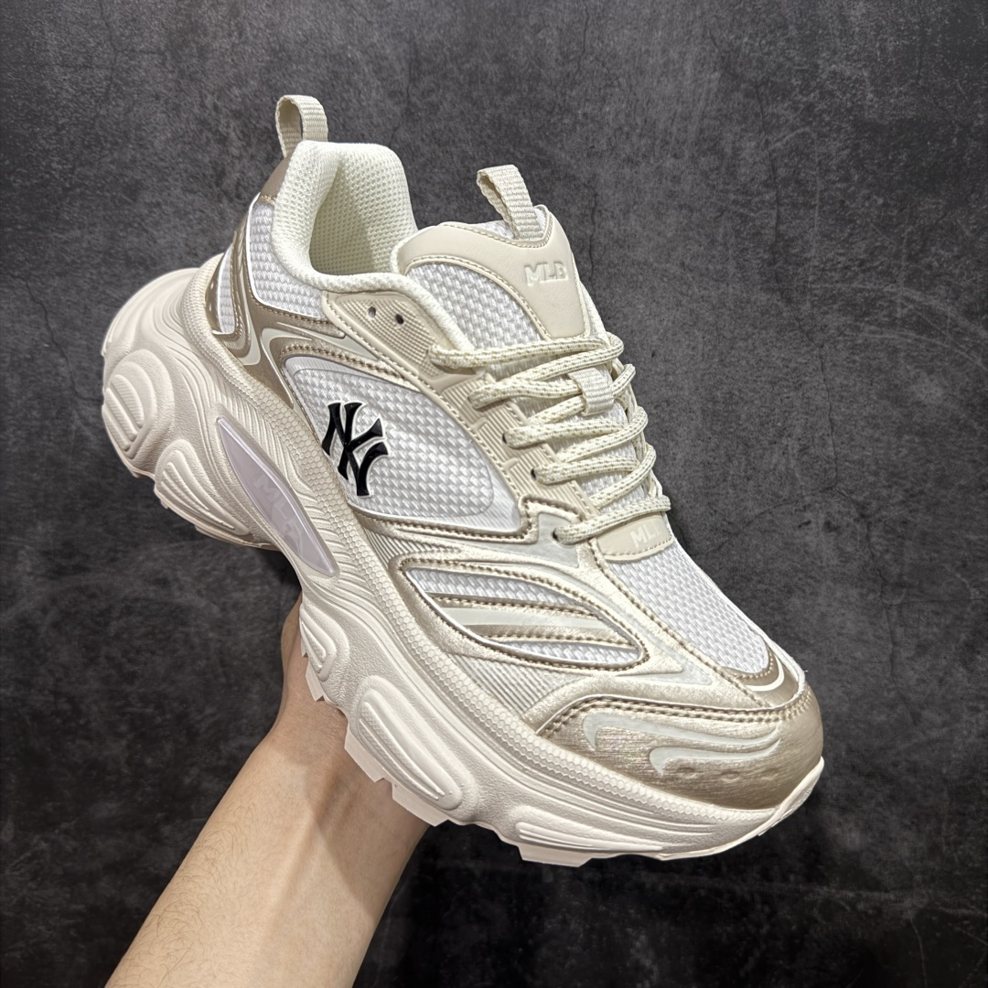图片[3]-【纯原版】MLB Winner Chunky 2026 新款 NY百搭舒适休闲潮流运动厚底增高 防滑耐磨 低帮 老爹鞋 男女同款 潮流厚底时尚街头赛博皮面老爹鞋 MLB官方同步出货 虞书欣等众多潮流明星同款 高弹双层MD大底 原楦原档案数据开发版型（完美鞋头弧度/后套收口效果🆚市面文案版本‼️） 原厂立体填充鞋舌海绵 中底注胶孔原数据开发模具大底原厂转印标市面上唯一纯原版本 原材料打造 内增高6cm 原厂1：1模具开发 原厂进口纳米材质 原厂 全套手提袋 原盒雷射防伪标包装 天猫订单品质 官网尺码：35 36 36.5 37.5 38 38.5 39 40 40.5 41 42 42.5 43 44 45-选品中心