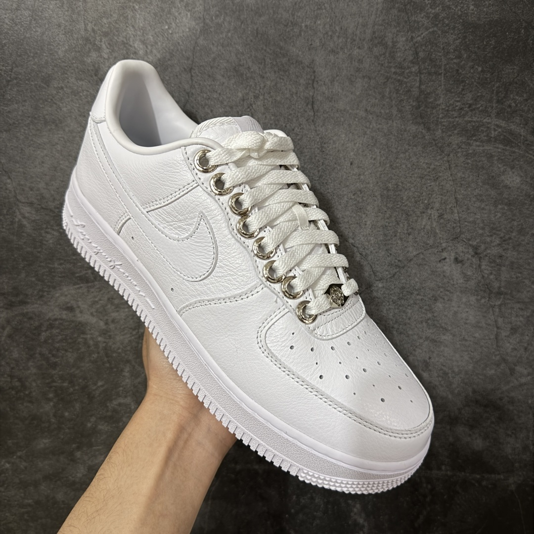 图片[3]-【Max版本】首批出货 纯正原厂皮 NOCTA x Nike Air Force 1 certified lover boy CZ8065-100 空军Drake联名 克罗心 白色 尺码：35.5 36 36.5 37.5 38 38.5 39 40 40.5 41 42 42.5 43 44 44.5 45 45.5 46 47.5-选品中心