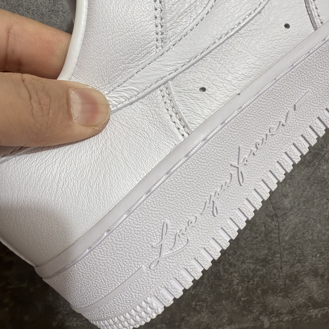 图片[3]-【Max版本】首批出货 纯正原厂皮 NOCTA x Nike Air Force 1 certified lover boy CZ8065-100 Drake联名 克罗心 白色 尺码：35.5 36 36.5 37.5 38 38.5 39 40 40.5 41 42 42.5 43 44 44.5 45 45.5 46 47.5-选品中心