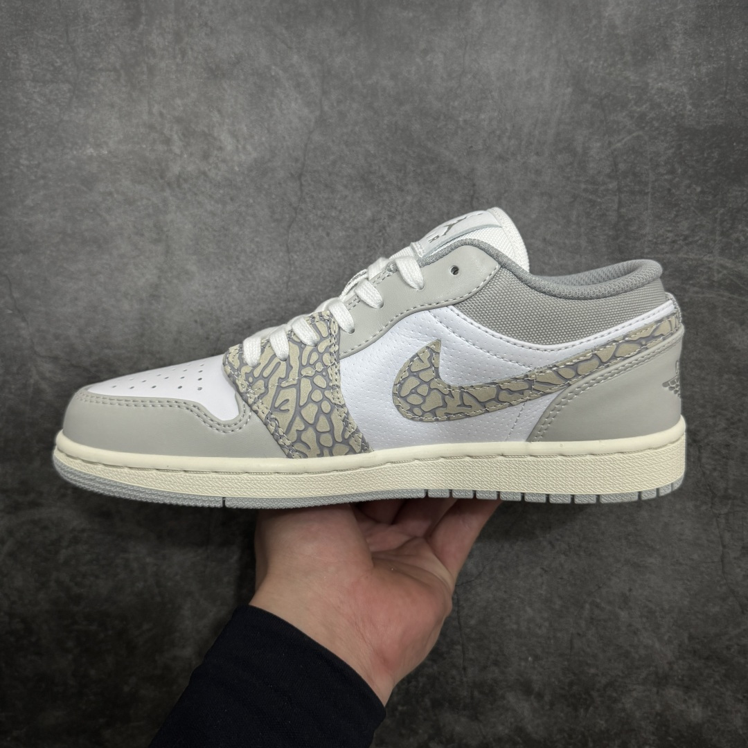 图片[2]-【H11版本】耐克Nike Air Jordan 1 AJ1经典复古经典低帮百搭文化篮球鞋 DH4269-100 公司级真标半码制#原档案原数据开发版型#采用荔枝纹头层皮革鞋面材质#原厂立体填充鞋舌海绵#中底注胶孔及缜密中底拉帮工艺#原数据开发模具大底 尺码：35.5 36 36.5 37.5 38 38.5 39 40 40.5 41 42 42.5 43 44 44.5 45 46 47.5 编码：H11B250260-选品中心