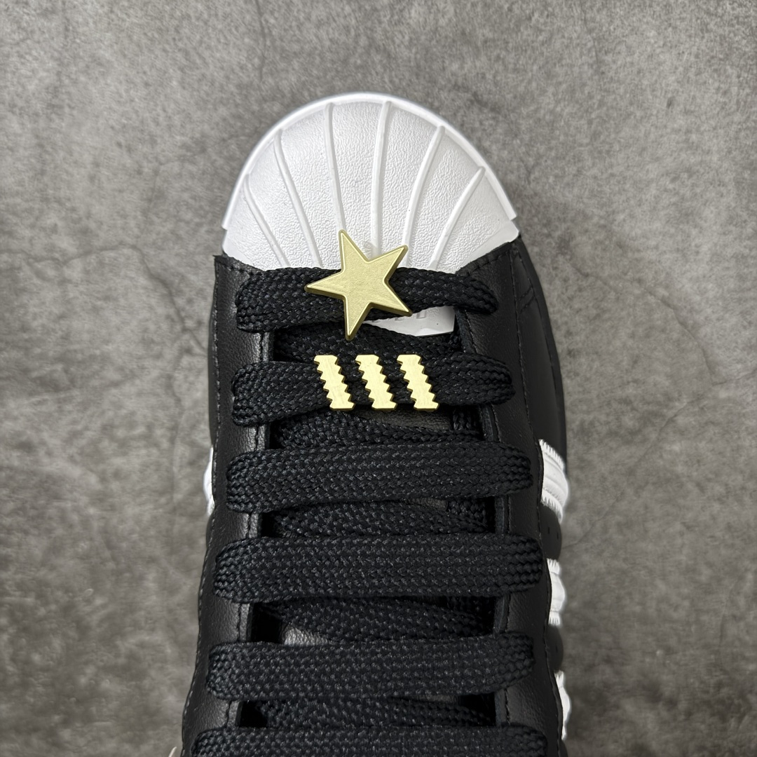 AD Originals Superstar 胖丁黑白 JR7444原厂SD皮 全配色原鞋开发 电脑针车
