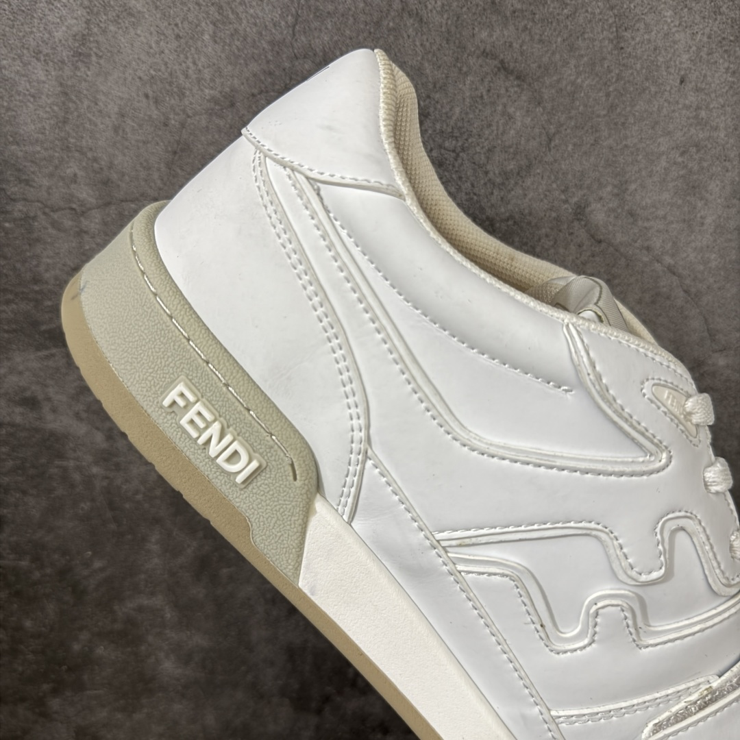 图片[7]-【YS纯原】广奢高端货 FENDI芬迪 Match 绒面皮革 压纹系带 男女同款 黑白红底经典款 ✦ 官方同源渠道 · 原装订单 ✦ 专柜全套包装＋原装配件齐全 ✦ 鞋底内置核心防伪芯片 · 可感应 ✦ FENDI Match 最新爆款情侣款板鞋 ✦ 高工艺无缝细空胶技术 ✦ 贴楦误差仅 0.05mm ✦ 固特异内外锁死工艺 ✦ 最大弯折也不开胶 · 环保无异味 ✦ 麂皮＋胶片拼接鞋面，质感更高级 ✦ Logo内里使用毛巾绒MX，脚感细腻温柔 尺码：35-45-选品中心