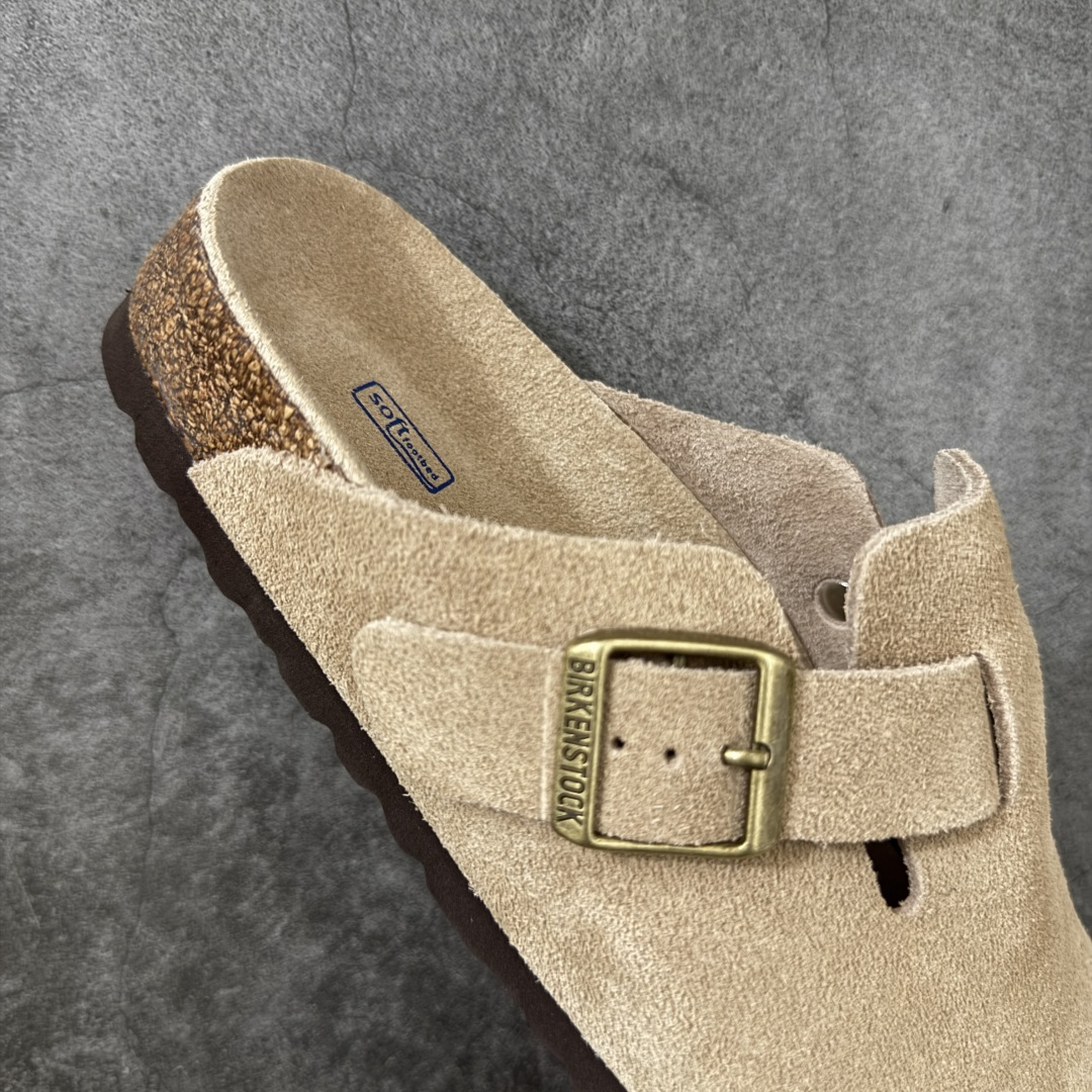 图片[7]-【纯原Y版】德国知名品牌博肯 Birkenstock 勃肯包拖系列 牛皮绒面革平底复古软木休闲鞋 配色货号：1027875 勃肯包头拖 市面顶级版本 真正软木塞大底 品质细节领先市场版本 原产品质 采用质地柔软牛皮绒面革 中底搭载缓震软木橡胶 尺码：35 36 37 38 39 40 41 42 43 44 45 46-选品中心