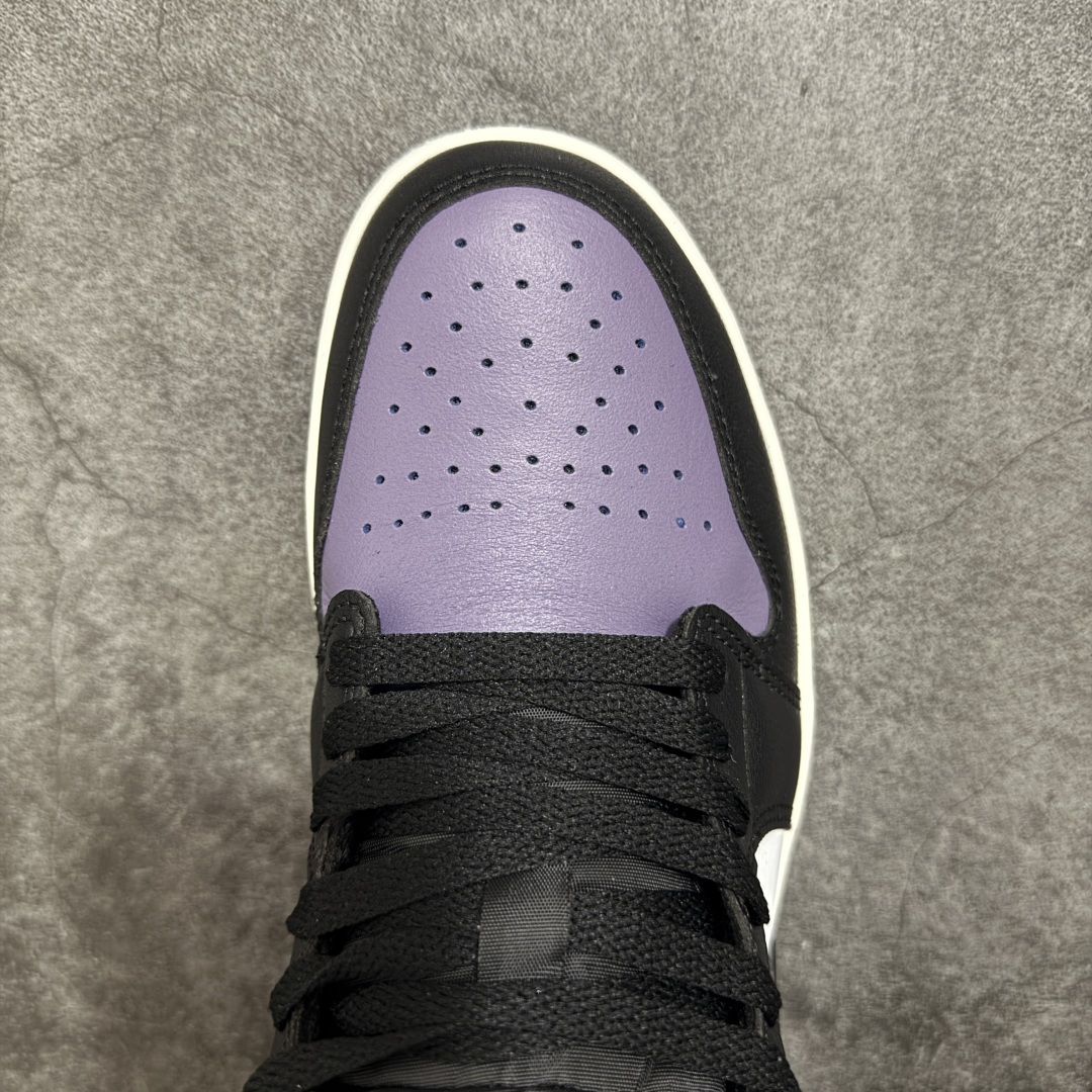 图片[5]-【H11纯原】Nike Air Jordan 1 Low SE AJ1舒适贴合 防滑耐磨 低帮 复古篮球鞋 男女同款 黑紫 货号：553560-081 H11纯原外贸平台特供订单 全套原纸板楦头开发 原厂特供材料配套加持 确保原汁原味 完美呈现版型 原档数据独家私模大底 男女鞋同步官方开发至47.5 原装进口轻量化鞋垫 进口港宝加持 后跟自然饱满 还原公司包裹性 鞋面采用原装数据贴合技术 全方位贴合包裹脚型 鞋跟部鞋底牵引设计 提供强大的抓地性能 更适应不同实战场地路面 尺码：35.5 36 36.5 37.5 38 38.5 39 40 40.5 41 42 42.5 43 44 45 46 47.5-选品中心