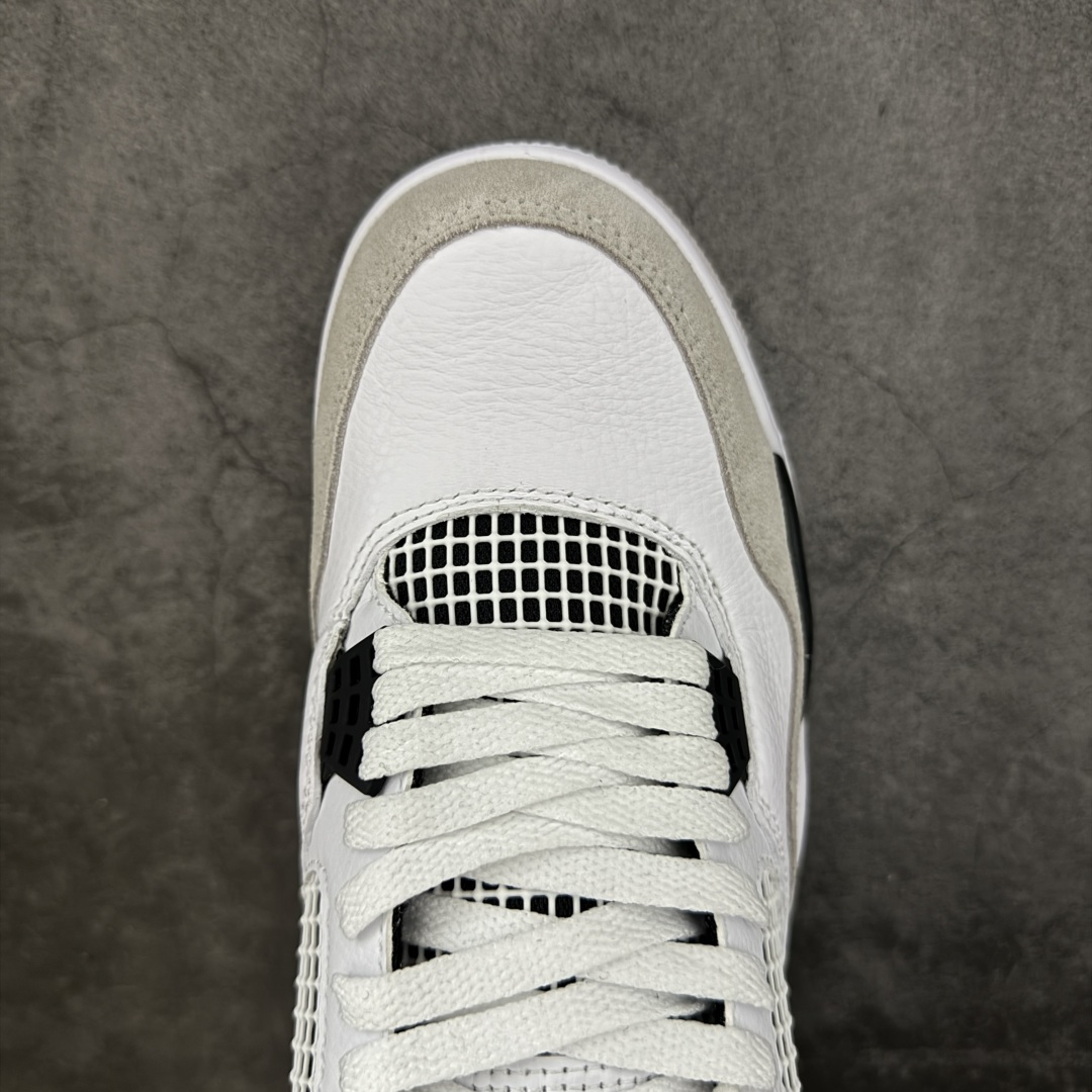图片[5]-【H11纯原】Nike Air Jordan 4 Retro Military Black AJ4 乔一 舒适贴合 中帮 复古篮球鞋 男女同款 灰白黑 货号：DH6927-111 尺码：35.5 36 36.5 37.5 38 38.5 39 40 40.5 41 42 42.5 43 44 45 46 47.5 48.5 纯原外贸平台特供订单 全套原纸板楦头开发 原厂特供材料配套加持 确保原汁原味 完美呈现版型 原档数据独家私模大底 男女鞋同步官方开发至48.5 原装进口轻量化鞋垫 进口港宝加持 后跟自然饱满 还原公司包裹性 鞋面采用原装数据贴合技术 全方位贴合包裹脚型 鞋跟部鞋底牵引设计 提供强大的抓地性能 更适应不同实战场地路面-选品中心