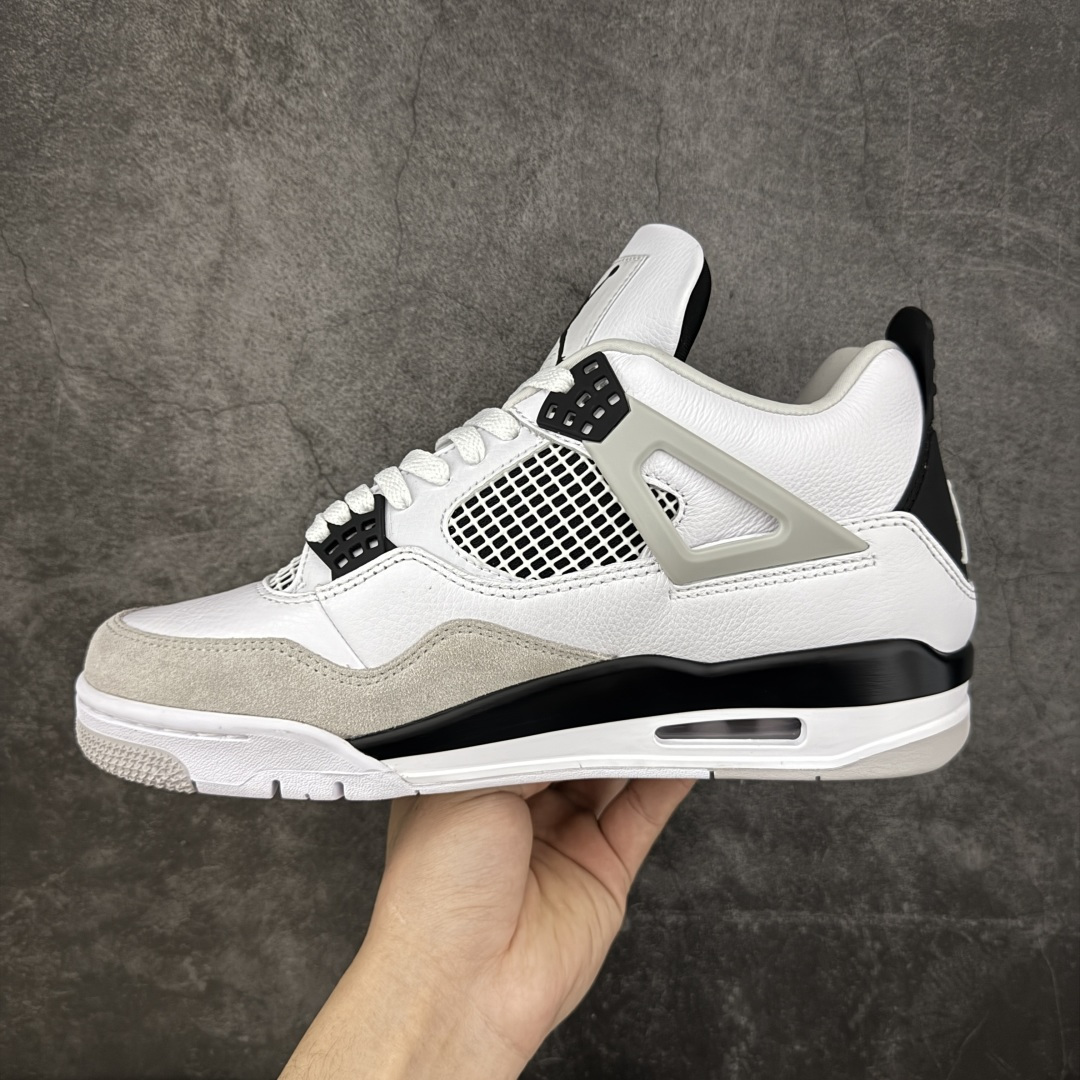 图片[2]-【H11纯原】Nike Air Jordan 4 Retro Military Black AJ4 乔一 舒适贴合 中帮 复古篮球鞋 男女同款 灰白黑 货号：DH6927-111 尺码：35.5 36 36.5 37.5 38 38.5 39 40 40.5 41 42 42.5 43 44 45 46 47.5 48.5 纯原外贸平台特供订单 全套原纸板楦头开发 原厂特供材料配套加持 确保原汁原味 完美呈现版型 原档数据独家私模大底 男女鞋同步官方开发至48.5 原装进口轻量化鞋垫 进口港宝加持 后跟自然饱满 还原公司包裹性 鞋面采用原装数据贴合技术 全方位贴合包裹脚型 鞋跟部鞋底牵引设计 提供强大的抓地性能 更适应不同实战场地路面-选品中心