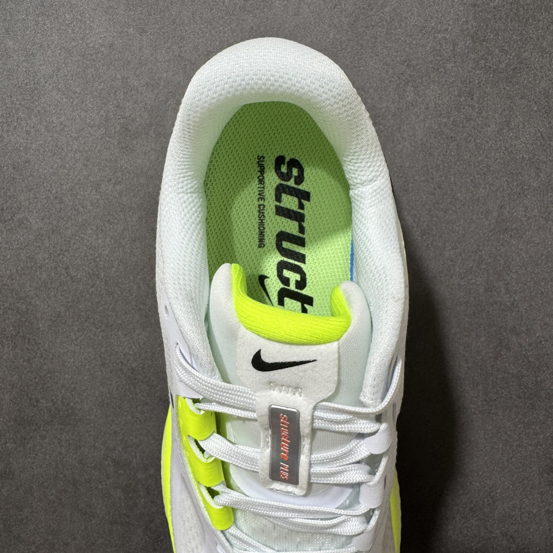 图片[7]-【公司级】NIKE STRUCTURE PLUS 耐克 舒适减震防滑 低帮跑步鞋 全掌ReactX泡绵中底 前掌和后跟还配备了Air Zoom气垫单元 据说跑起来更快更舒适哦 这次最大的升级点 首次引入了ReactX泡绵 货号：HQ3048-101 尺码：尺码：40～45-选品中心