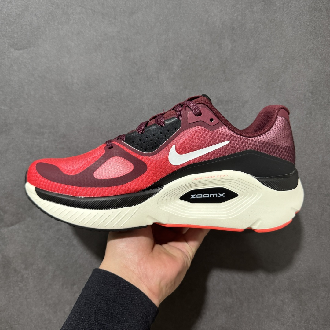 图片[2]-【公司级】NIKE STRUCTURE PLUS 耐克 舒适减震防滑 低帮跑步鞋 全掌ReactX泡绵中底 前掌和后跟还配备了Air Zoom气垫单元 据说跑起来更快更舒适哦 这次最大的升级点 首次引入了ReactX泡绵 货号：HQ3049-500 尺码：尺码：40～45-选品中心