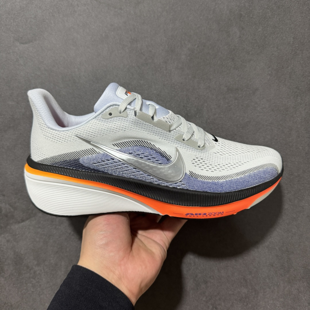 【公司级】NK Air Zoom Pegasus 42代 耐磨防滑运动跑步鞋 高端零售专供 内置Zoom气垫 鞋盒钢印 原厂竖纹垫脚纸 货号：IB1873-106 尺码：40-45-选品中心