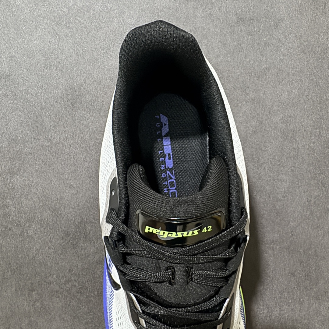 图片[7]-【公司级】NK Air Zoom Pegasus 42代 耐磨防滑运动跑步鞋 高端零售专供 内置Zoom气垫 鞋盒钢印 原厂竖纹垫脚纸 货号：IB1873-108 尺码：40-45-选品中心