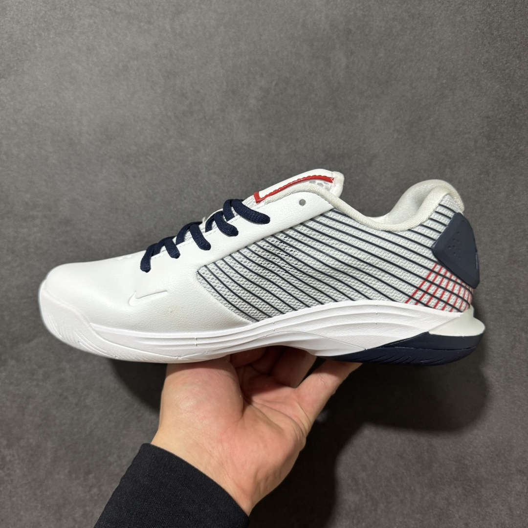 图片[2]-【公司级】Nike Zoom Vapor 12 HYPERSMASH HC 耐克 百搭舒适 透气支撑 低帮网球鞋 外底采用耐穿橡胶材料，轻盈非凡。匠心设计助力轻松减速、急停和回防，令你如行云流水般自如攻 货号： HJ0549-100 尺码： 36 37 38 39 40 41 42 43 44 45-选品中心