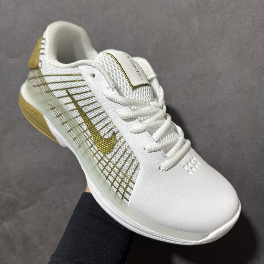 图片[3]-【公司级】Nike Zoom Vapor 12 HYPERSMASH HC 耐克 百搭舒适 透气支撑 低帮网球鞋 外底采用耐穿橡胶材料，轻盈非凡。匠心设计助力轻松减速、急停和回防，令你如行云流水般自如攻 货号： HV1488-100 尺码： 36 37 38 39 40 41 42 43 44 45-选品中心