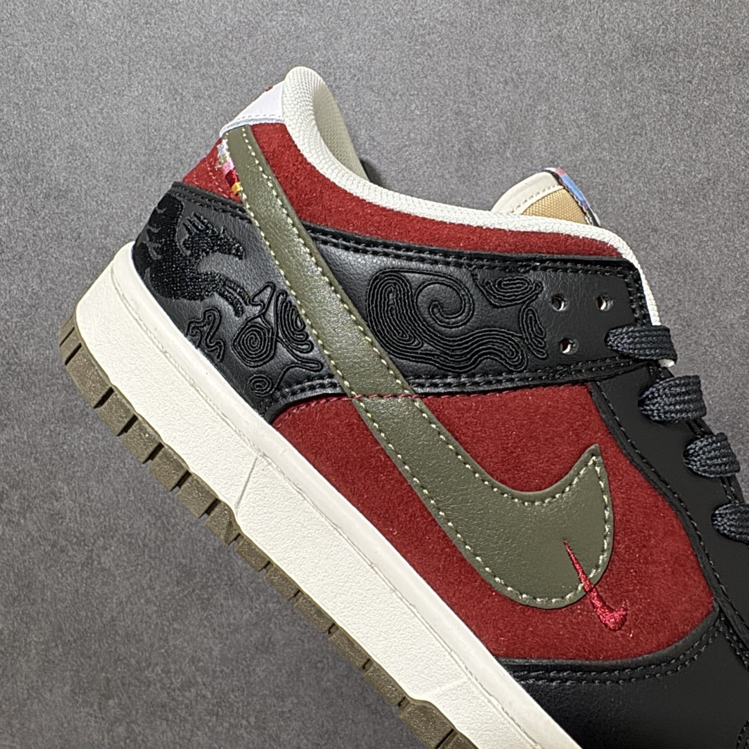 图片[6]-【福利版】Dunk Low 定制款 马年限定黑红 IQ1116-220 尺码：36-45-选品中心
