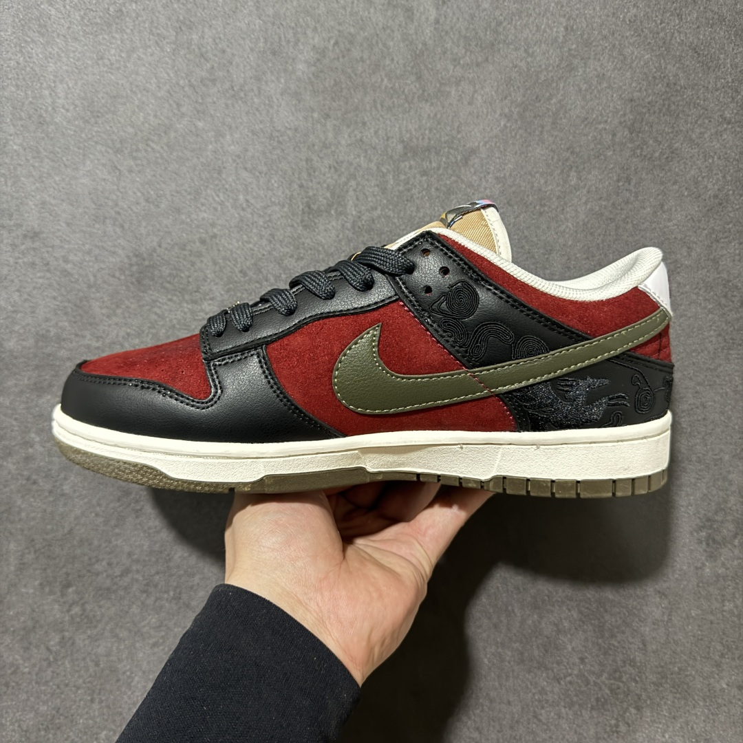 图片[2]-【福利版】Dunk Low 定制款 马年限定黑红 IQ1116-220 尺码：36-45-选品中心