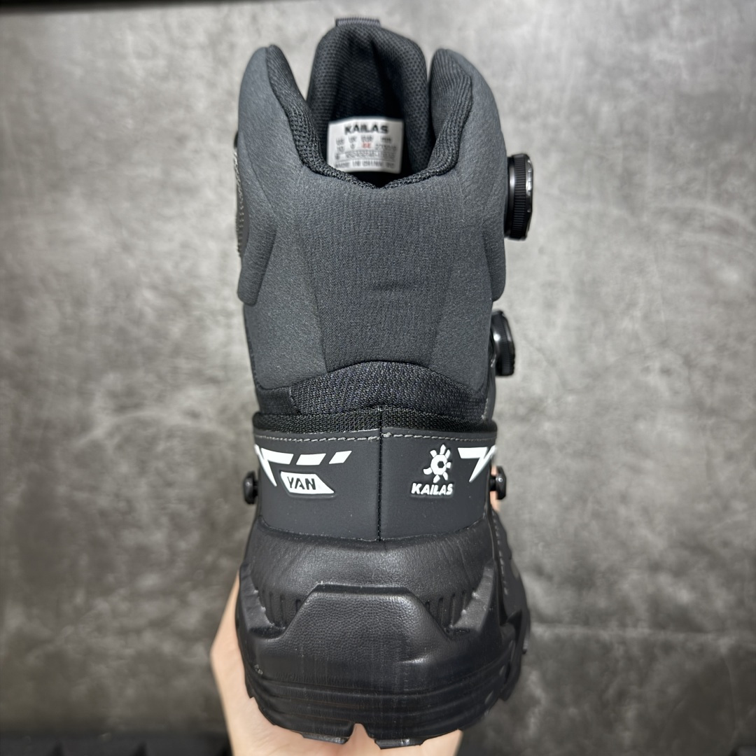 图片[4]-【GX纯原】凯乐石KAILAS YAN GTX HIGH 运动户外防水防滑轻量高帮 登山徒步鞋 男款 市场唯一在售防水过验订单 首批出货即过验 无需拼图 直接过验 细节如实拍 唯一原厂正品FILTRTEC高性能防水透气面料 同步正品透气同时防水(市场唯一防水批次) 唯一原厂vibram防滑大底 户外徒步防滑无压力 唯一原厂正确鞋垫 区别市场错版 唯一原厂正确中底过验中底批次 KS2432141 尺码：39-46-选品中心