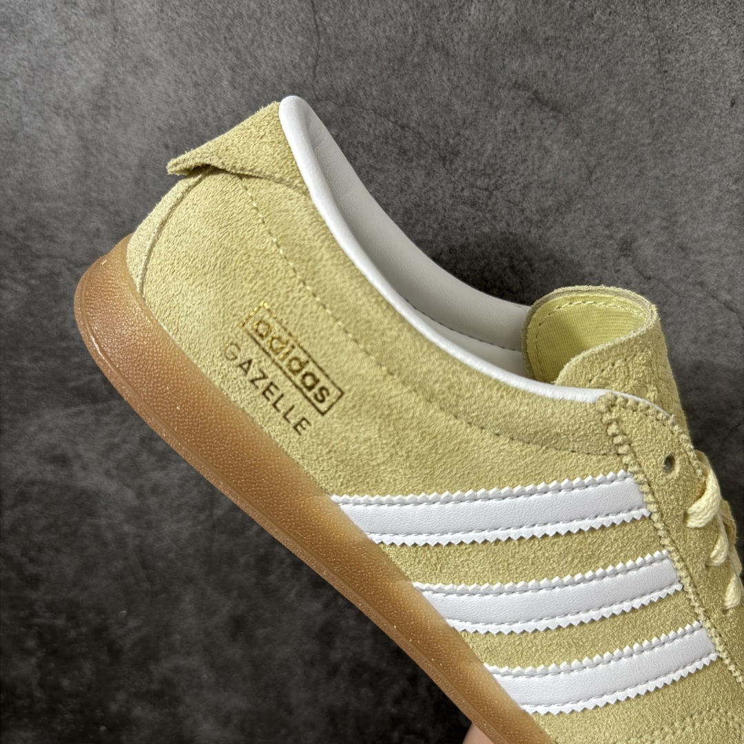 图片[7]-【渠道纯原版】AD Gazelle Indoor Trainers 系列低帮复古百搭休闲运动德训风板鞋 JR8894 市场最高版本 完美还原zp细节，注意区别市场任何版本，完全不是一路货色‼️ 全鞋原材料打造，无任何色差，正确鞋型，后跟港宝材料定型，正确微透生胶大底，反口内里头层细腻小牛皮，纸板中底 鞋垫背胶，侧面正确烫金压印字母，所有细节完美还原‼️ 尺码：35.5 36 36.5 37 38 38.5 39 40 40.5 41 42 42.5 43 44 44.5 45-选品中心