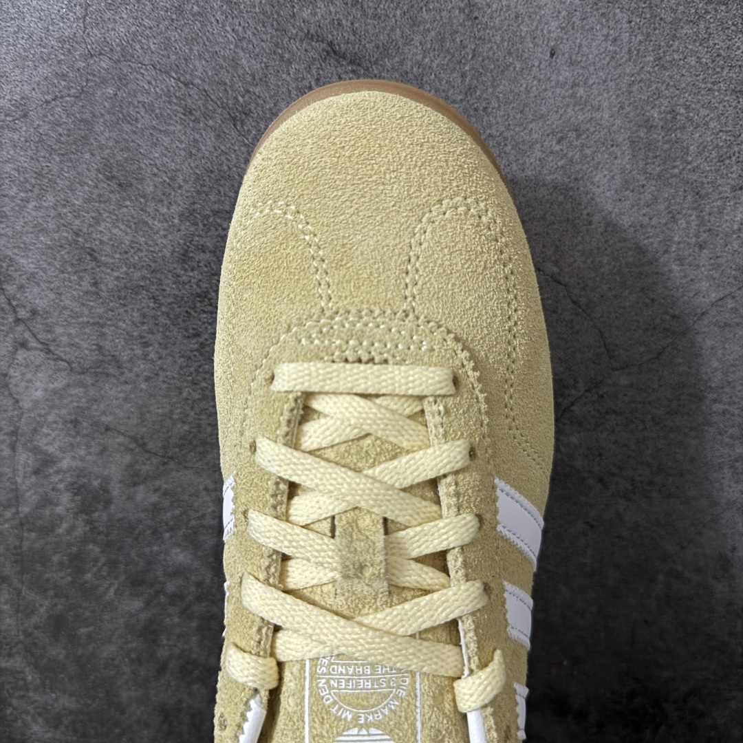 图片[5]-【渠道纯原版】AD Gazelle Indoor Trainers 系列低帮复古百搭休闲运动德训风板鞋 JR8894 市场最高版本 完美还原zp细节，注意区别市场任何版本，完全不是一路货色‼️ 全鞋原材料打造，无任何色差，正确鞋型，后跟港宝材料定型，正确微透生胶大底，反口内里头层细腻小牛皮，纸板中底 鞋垫背胶，侧面正确烫金压印字母，所有细节完美还原‼️ 尺码：35.5 36 36.5 37 38 38.5 39 40 40.5 41 42 42.5 43 44 44.5 45-选品中心