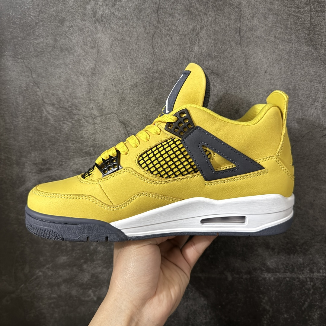 图片[2]-【H11纯原】Nike Air Jordan 4 Retro Retro Tour Yellow AJ4 乔一 舒适贴合 中帮 复古篮球鞋 男女同款 电母 货号：CT8527-700 尺码：35.5 36 36.5 37.5 38 38.5 39 40 40.5 41 42 42.5 43 44 45 46 47.5 48.5 #纯原外贸平台特供订单 #全套原纸板楦头开发 #原厂特供材料配套加持 #确保原汁原味 完美呈现版型 #原档数据独家私模大底 #男女鞋同步官方开发至47.5 #原装进口轻量化鞋垫 #进口港宝加持 后跟自然饱满 还原公司包裹性 #鞋面采用原装数据贴合技术 #全方位贴合包裹脚型 #鞋跟部鞋底牵引设计 #提供强大的抓地性能 #更适应不同实战场地路面-选品中心