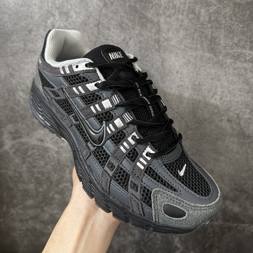 图片[3]-【外贸纯原版】Nike P-6000 Premium系列低帮复古老爹风休闲运动舒适慢跑鞋HF0015-002 男女码真标半码制 升级原楦原纸版数据开发版型 采用硬质牛剖革组合透气网面材质 正确3层组织中底搭载EVA轻量缓震嵌入双层革新物料鞋垫,外置防滑耐磨橡胶底片❗ 尺码：39-47.5-选品中心