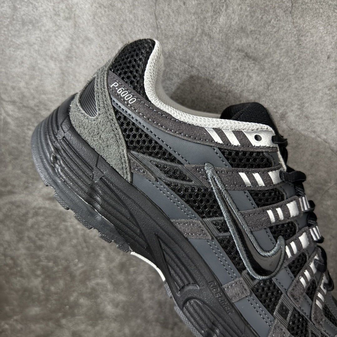 图片[7]-【外贸纯原版】Nike P-6000 Premium系列低帮复古老爹风休闲运动舒适慢跑鞋HF0015-002 男女码真标半码制 升级原楦原纸版数据开发版型 采用硬质牛剖革组合透气网面材质 正确3层组织中底搭载EVA轻量缓震嵌入双层革新物料鞋垫,外置防滑耐磨橡胶底片❗ 尺码：39-47.5-选品中心