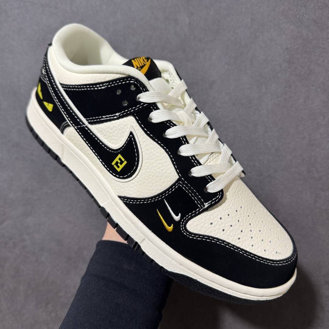 图片[3]-【定制版】Nike Dunk Low Retro 芬迪联名 周年高端定制 低帮休闲板鞋 定制鞋盒 大厂纯原品质出货 超高清洁度 皮料切割干净无任何毛边 细节完美 货号：LW1818-115 尺码： 36 36.5 37.5 38 38.5 39 40 40.5 41 42 42.5 43 44 44.5 45-选品中心